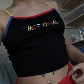 "Emotional" Primary Color Tank Top photo review