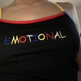"Emotional" Primary Color Tank Top photo review