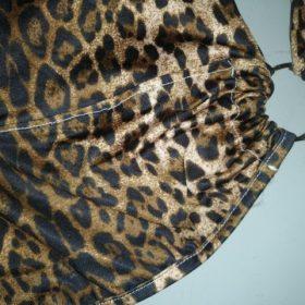 Leopard Print Halter Crop Top photo review